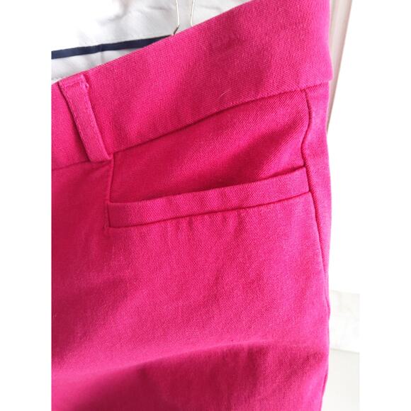 $Barbiecore Cropped Pants 10 Petite Office Siren Pockets Slimming Legally Blonde - Picture 4 of 5